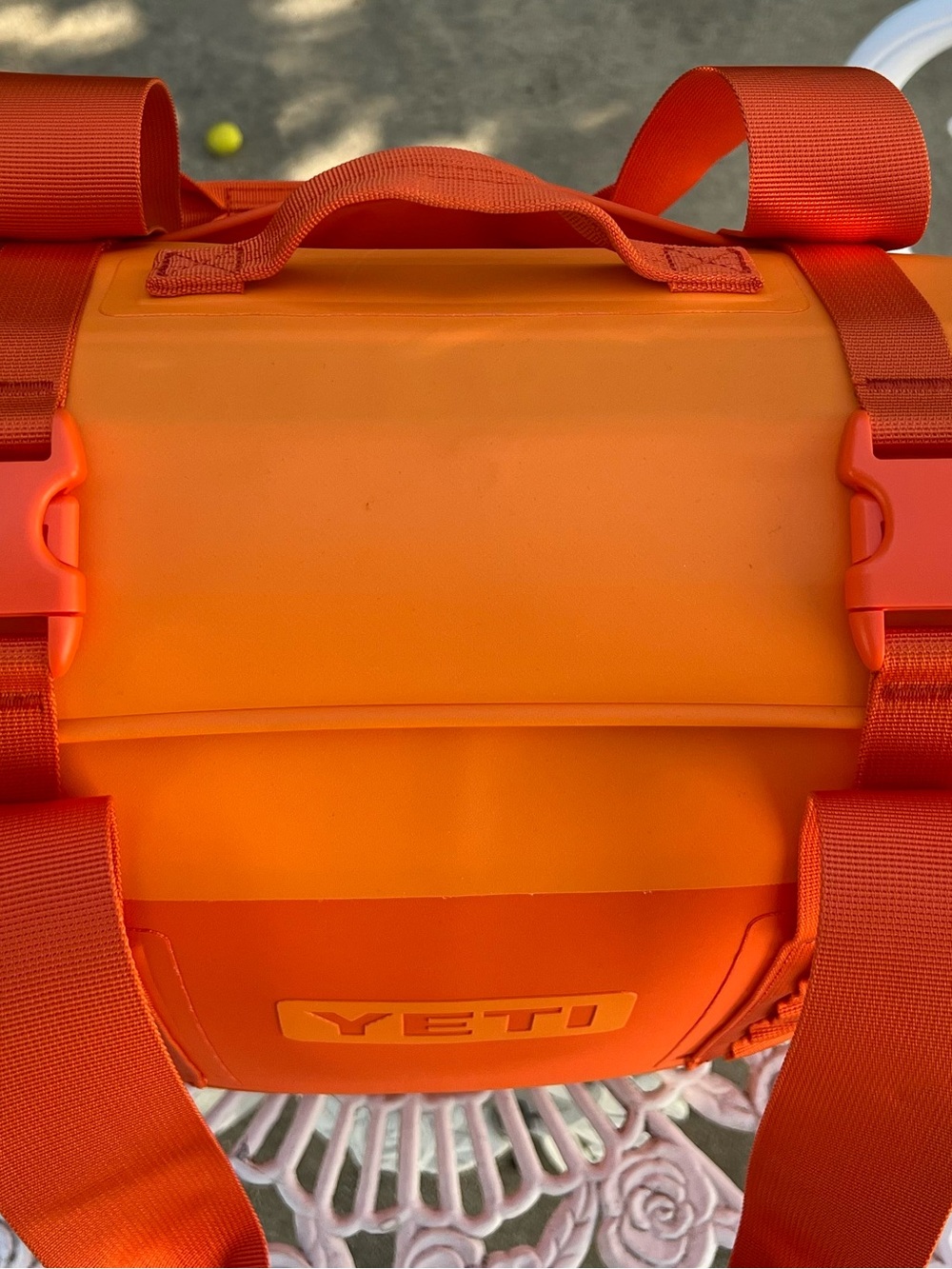 RARE NWT bright color King Crab Orange YETI Hopper M15 Soft Cooler - Picture 2 of 8